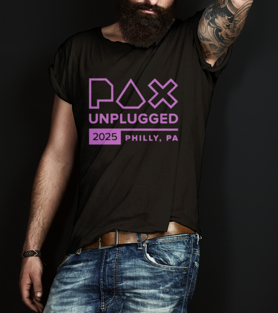 PAX Unplugged 2025 Philly PA Event T-Shirt