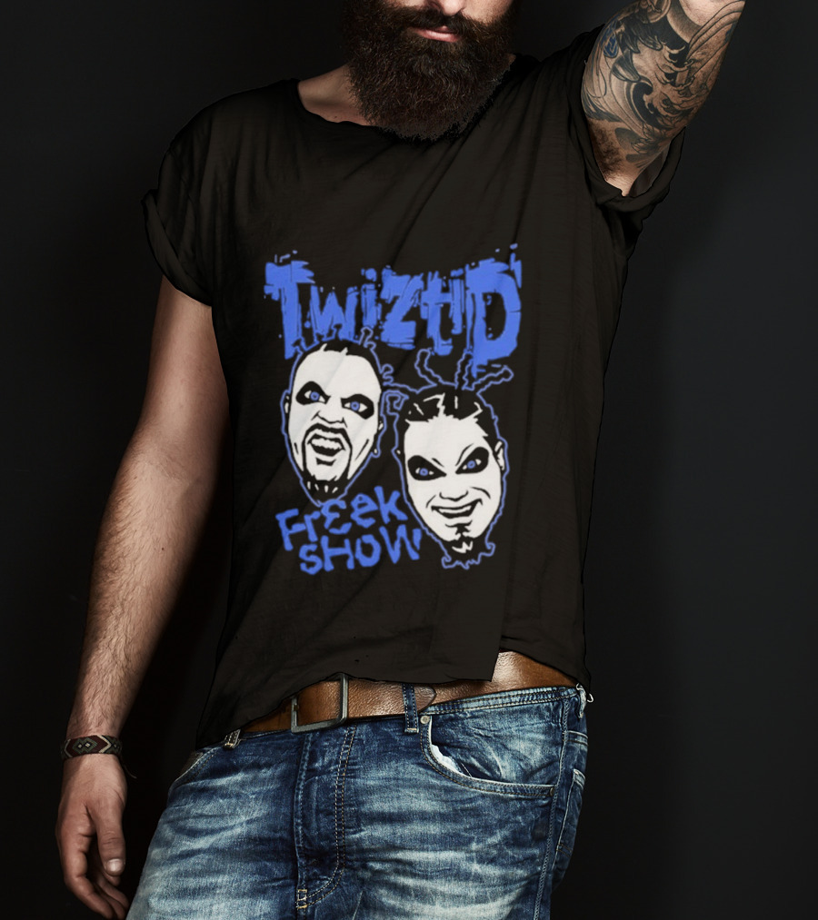 Twiztid Freak Show Faces Horror Band Merch T-Shirt
