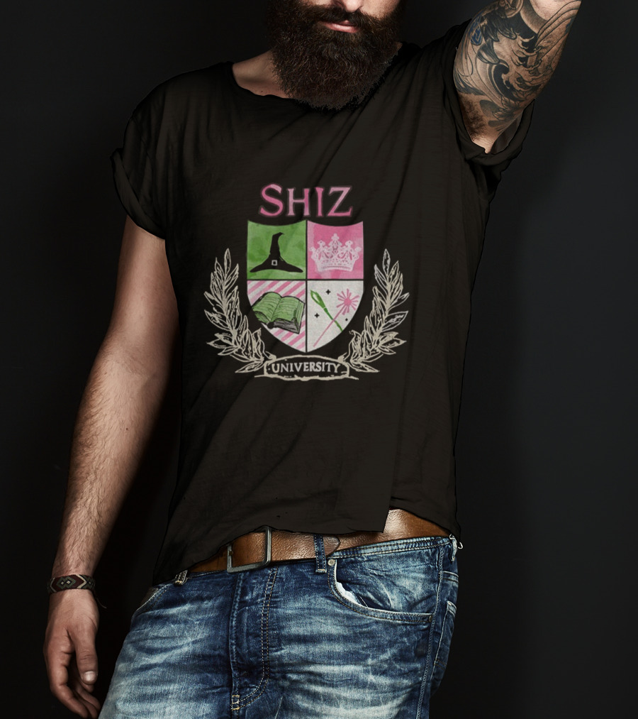 Shiz University Wicked Musical Defy Gravity 2025 Crest T-Shirt