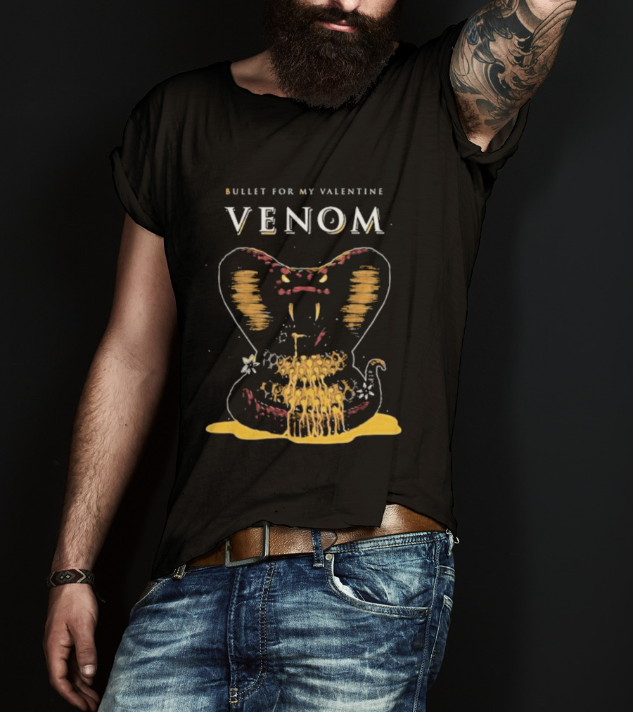 Bullet For My Valentine Venom Cobra Mead T-Shirt