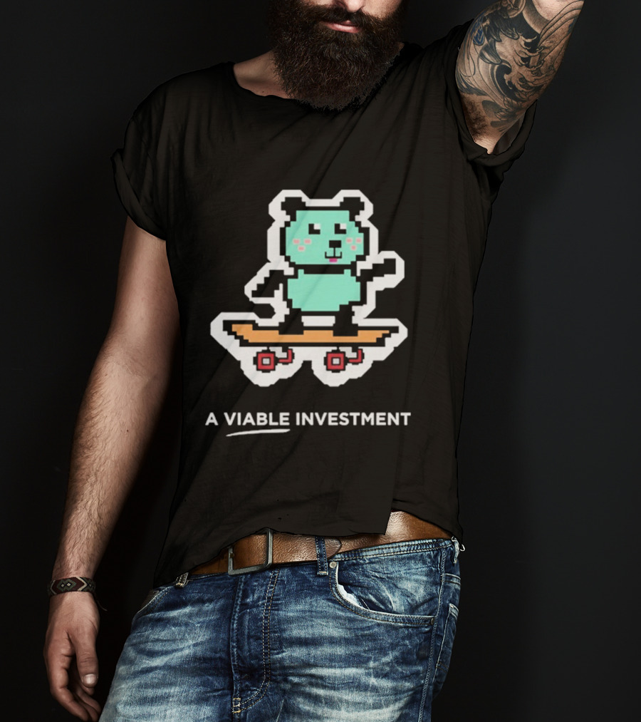 South Park Panda Bear Skateboarding A Viable Investment T-Shirt