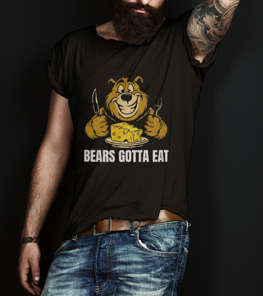 Bears Gotta Eat Chicago Bears Vs Green Bay Packers NFL 2025 Football T-Shirt