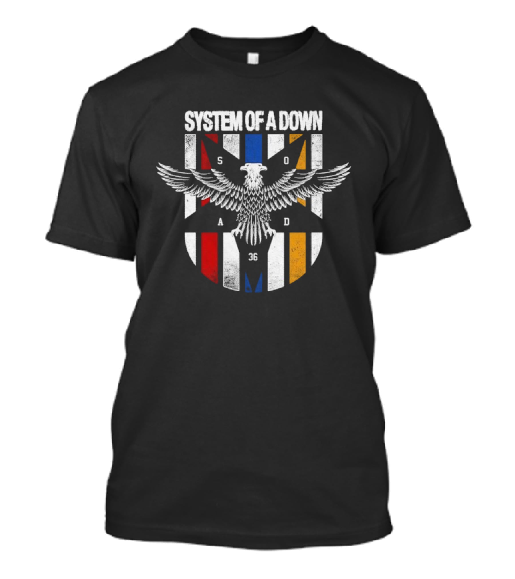 System Of A Down Eagle 5036 Colors T-Shirt