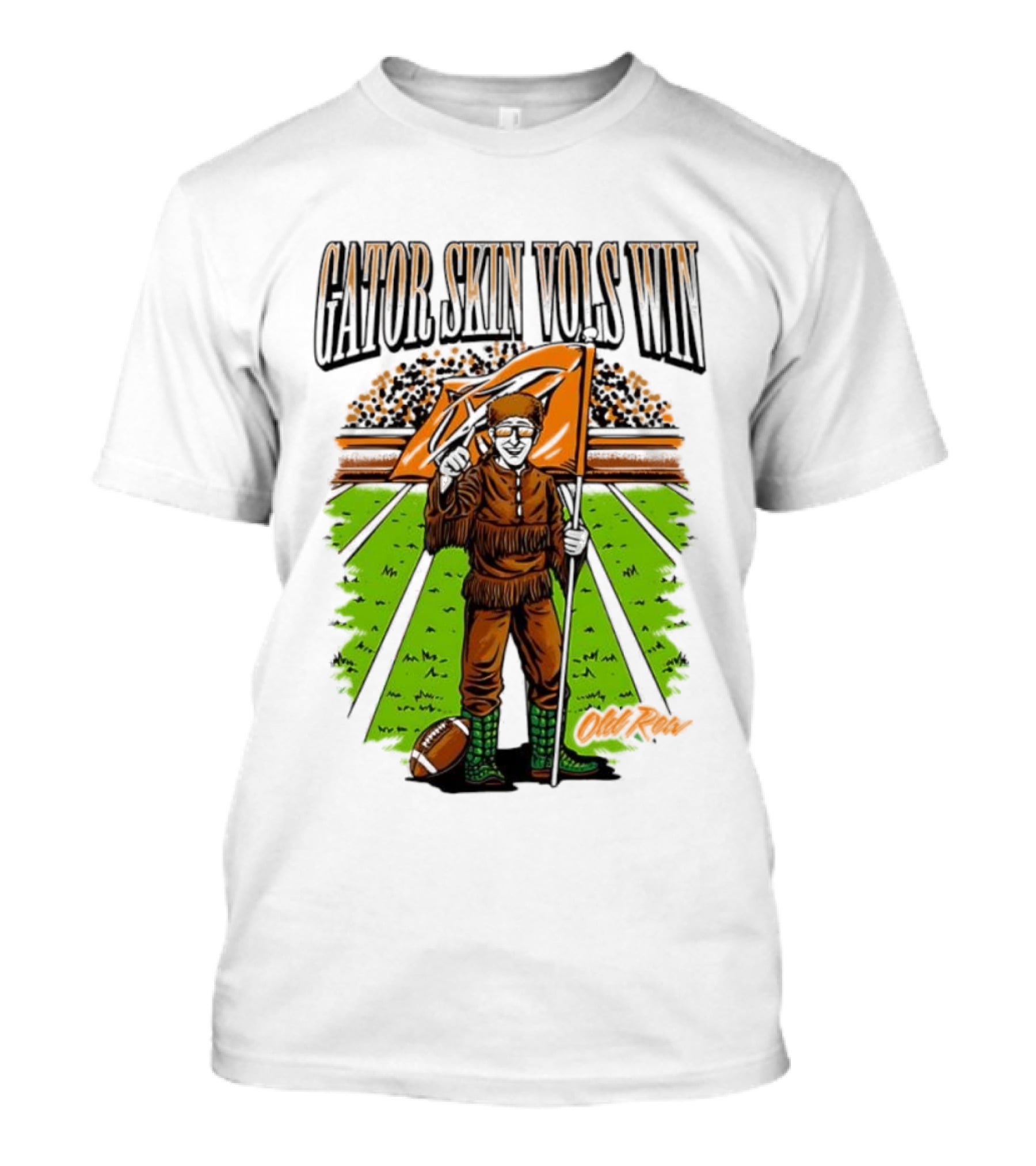 Gator Skin Vols Win Football Triumph T-Shirt