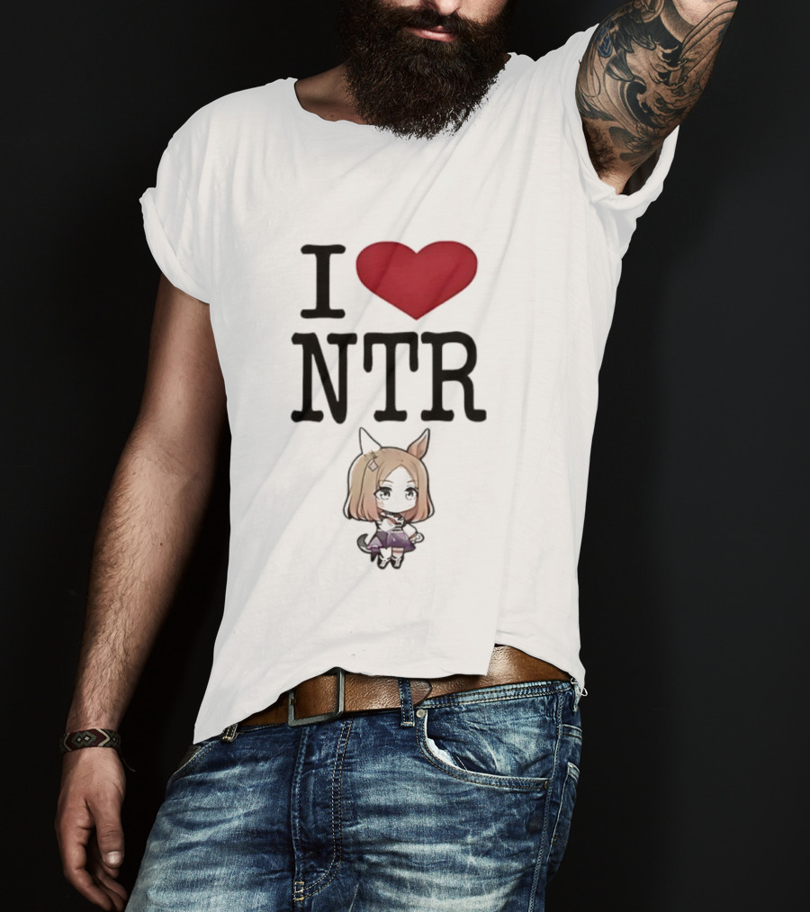 I Love NTR Narita Top Road Pretty Derby Anime Character T-Shirt