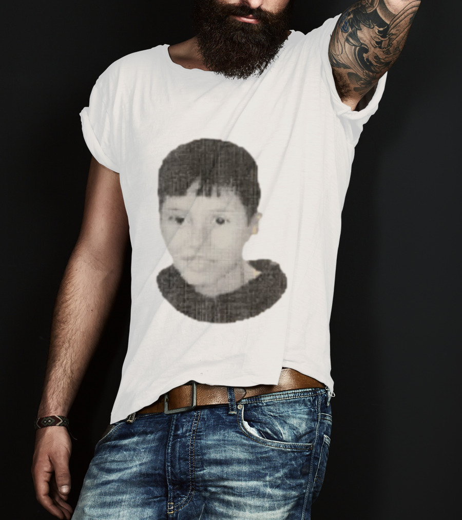 Mini Mamzah Retro Pixelated Portrait T-Shirt