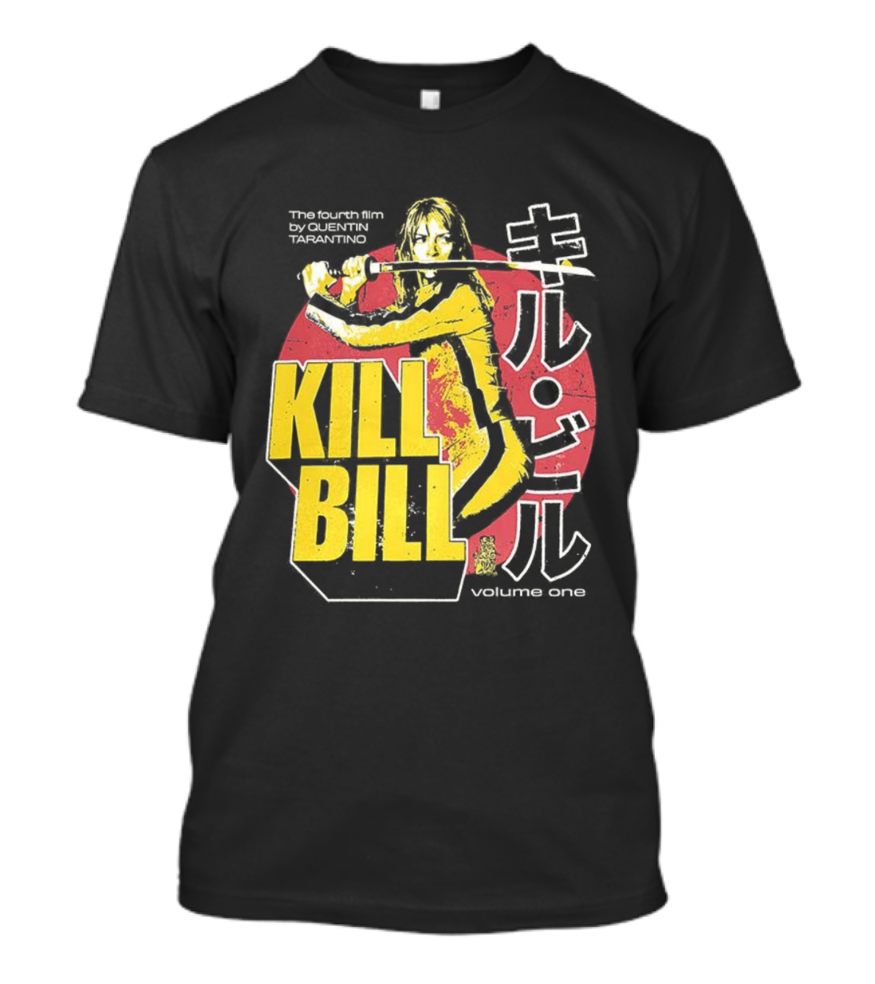 Kill Bill Volume One The Fourth Film By Quentin Tarantino Retro Japanese Style T-Shirt