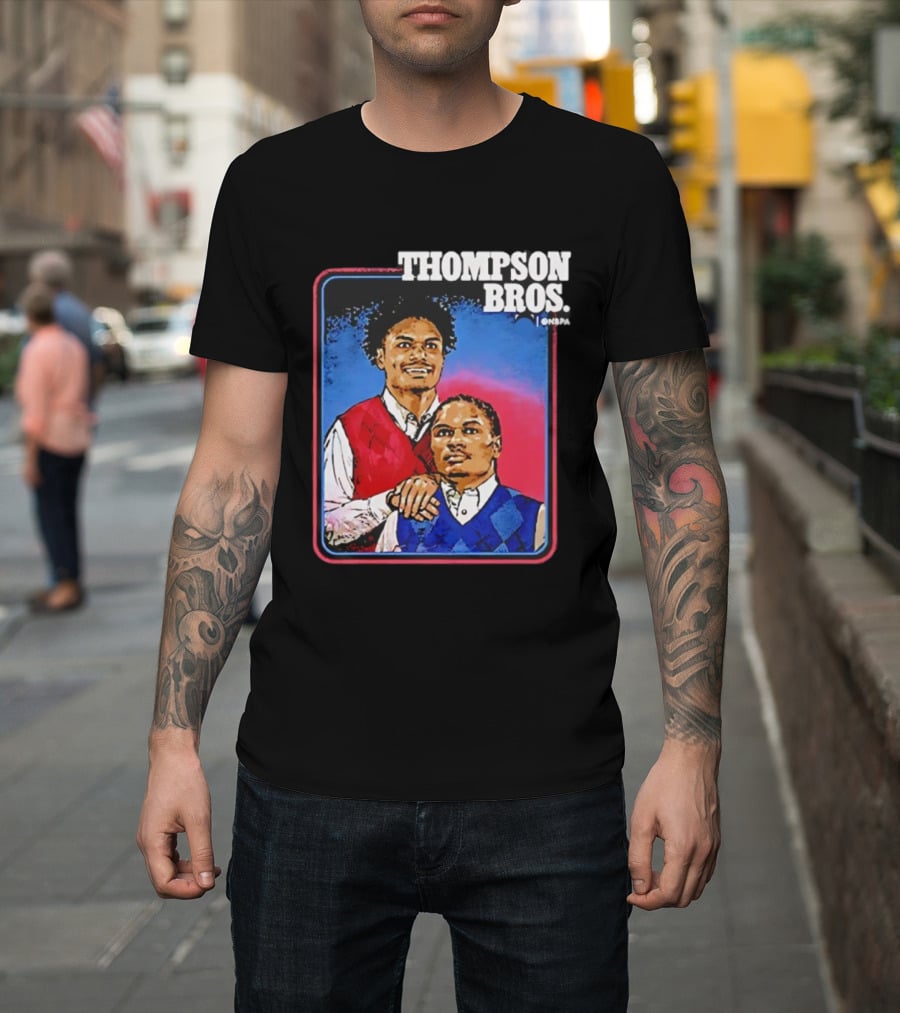Thompson Bros NBA Amen Ausar Step Brothers T-Shirt
