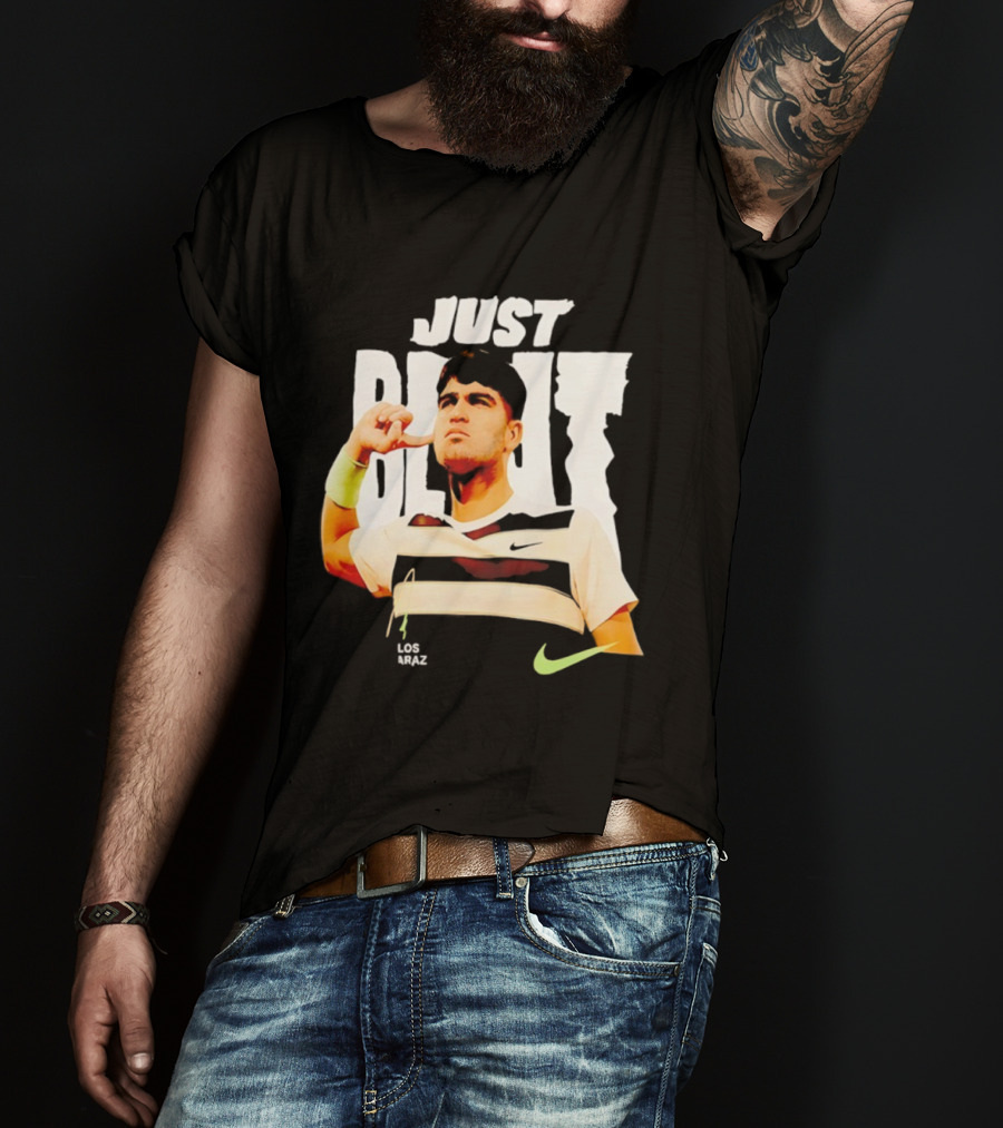 Carlos Alcaraz Just Do It Nike China Season T-Shirt