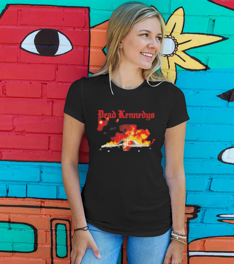 Dead Kennedys Exploding Police Car T-Shirt