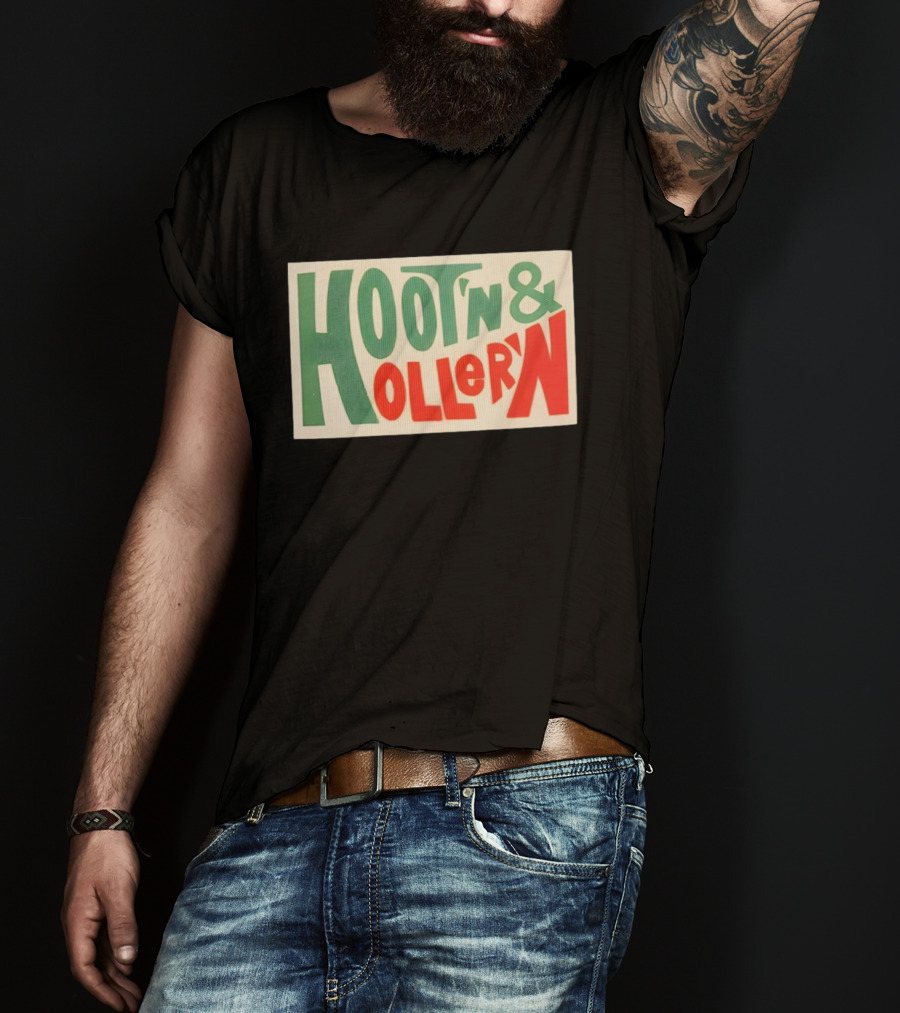 Hoot'n & Holler'n Koozie Fun Retro Vibes T-Shirt