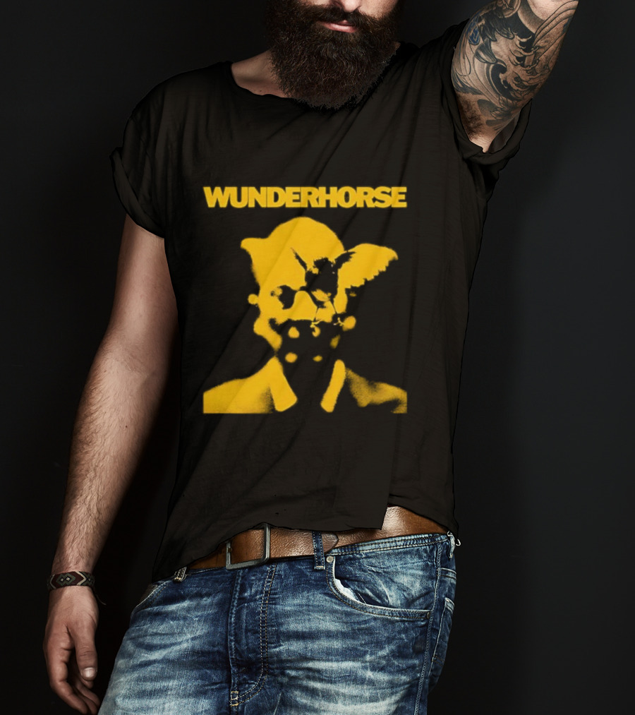 Wunderhorse Midas Album Cover Yellow Silhouette Artwork T-Shirt