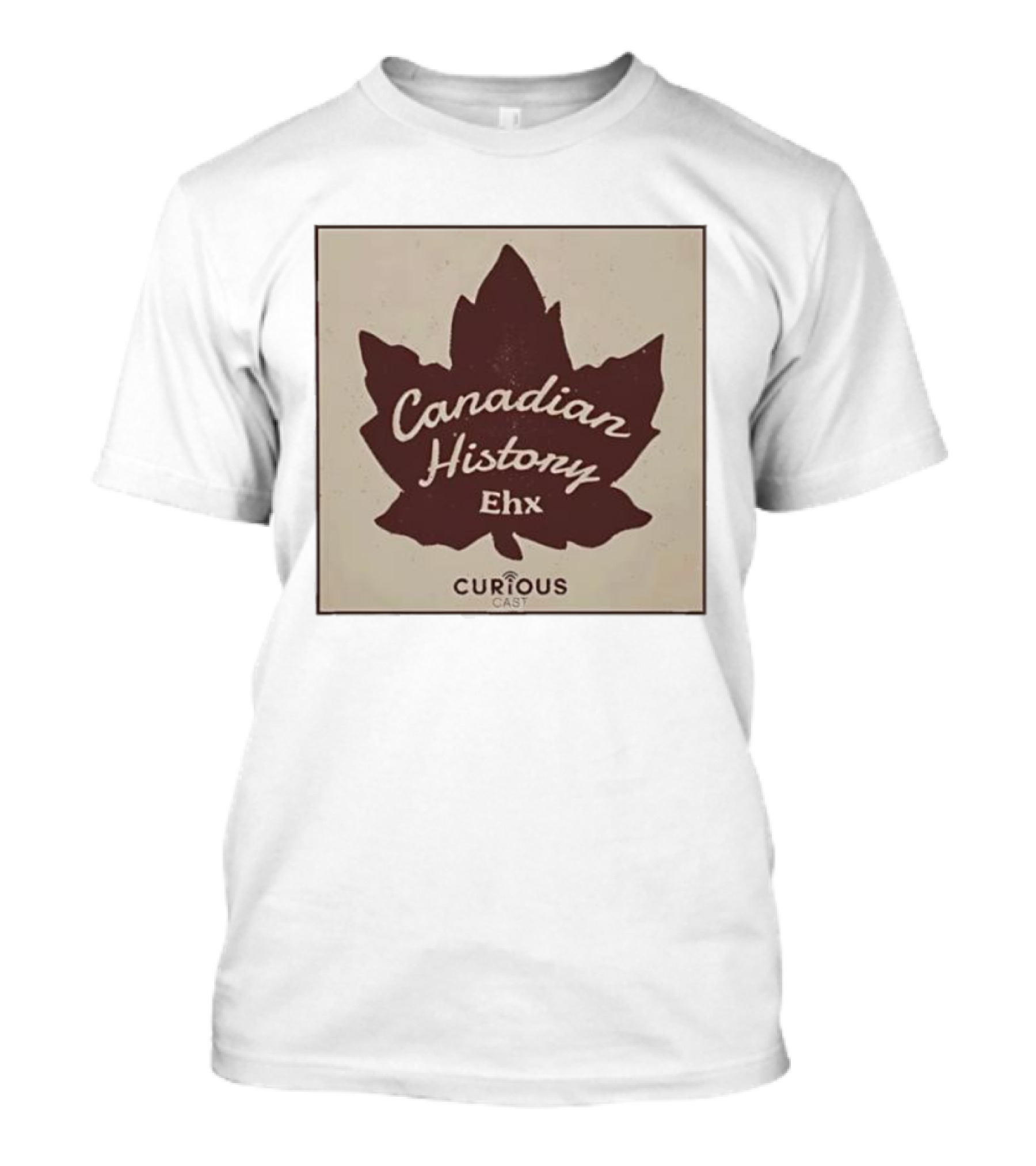 Canadian History Ehx Maple Leaf Curious Cast T-Shirt