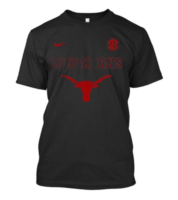 Texas Longhorns Stranger Things Nike SEC Championship Collaboration T-Shirt