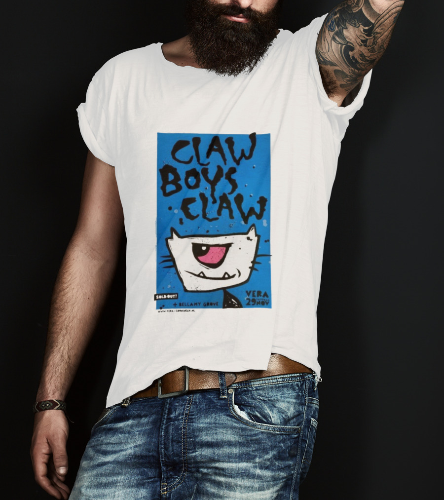 Claw Boys Claw Sold Out Bellamy Grove Vera Groningen 29 November 2025 T-Shirt
