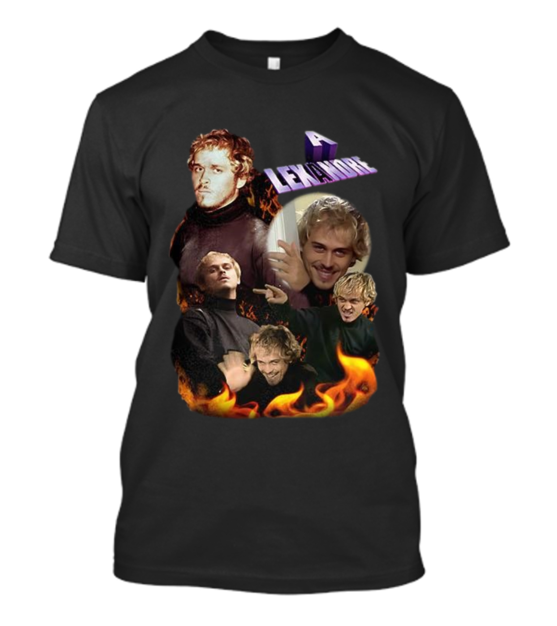 A Viagem Alexandre Flames And Expressions T-Shirt