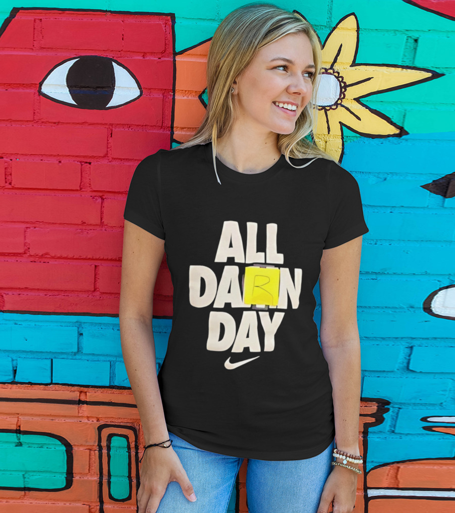 All Darn Day Nike Swoosh R Graphic T-Shirt