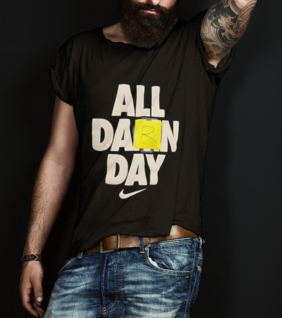 All Darn Day Nike Swoosh R Graphic T-Shirt