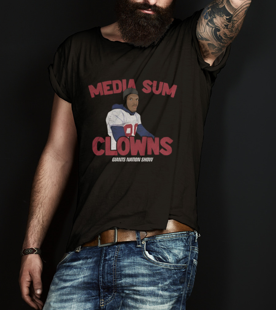 Media Sum Clowns Giants Nation Show T-Shirt