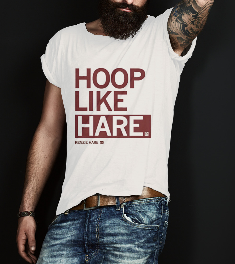 Hoop Like Hare Kenzie Hare T-Shirt