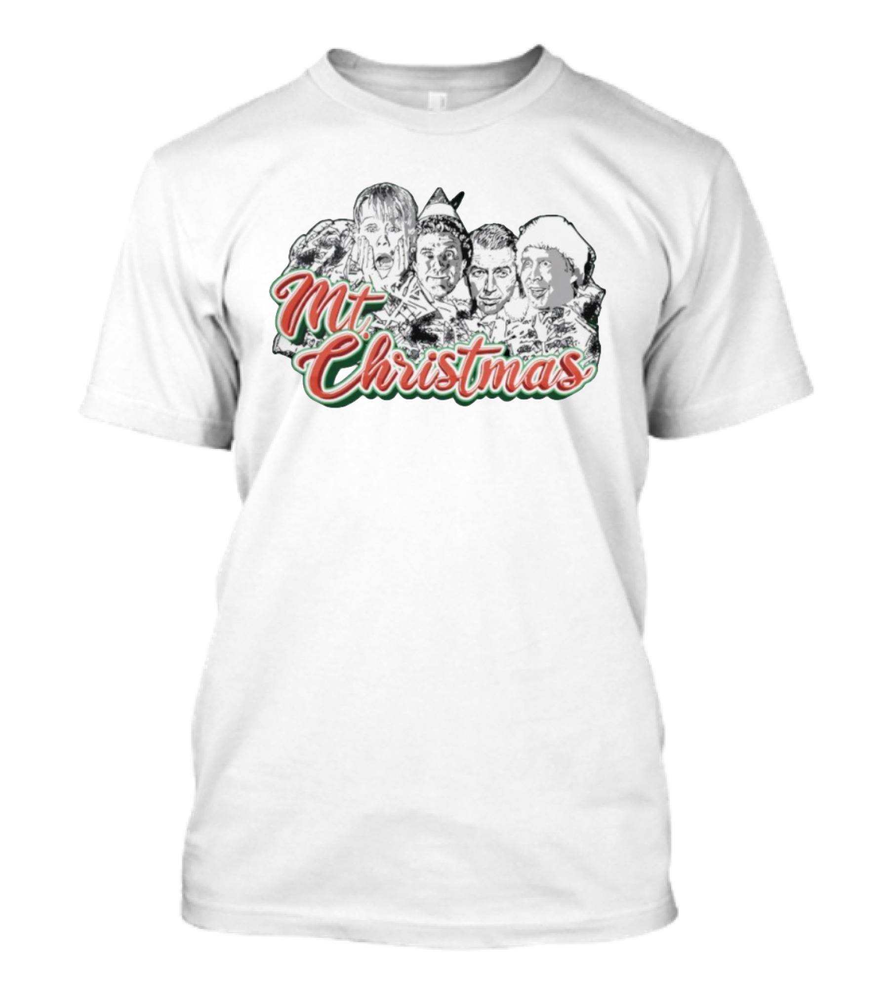 Mt. Christmas Home Alone Die Hard Griswold Elf T-Shirt