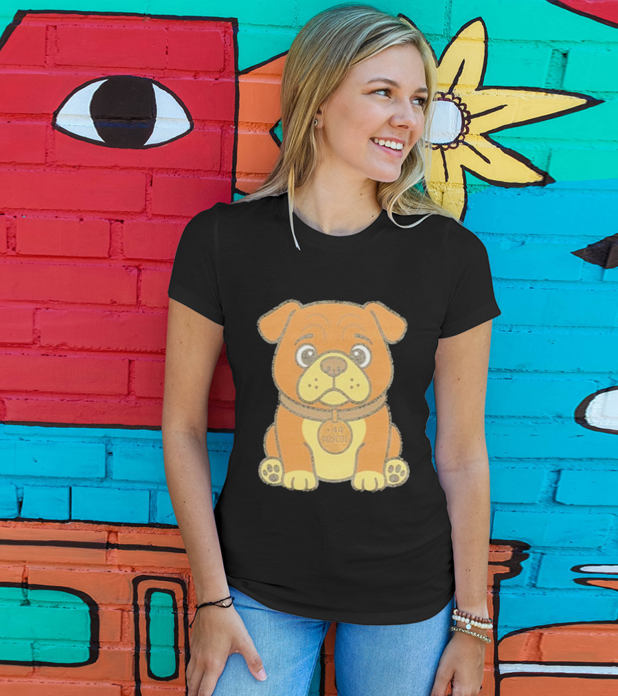 Lewis Hamilton Roscoe Dog +44 T-Shirt