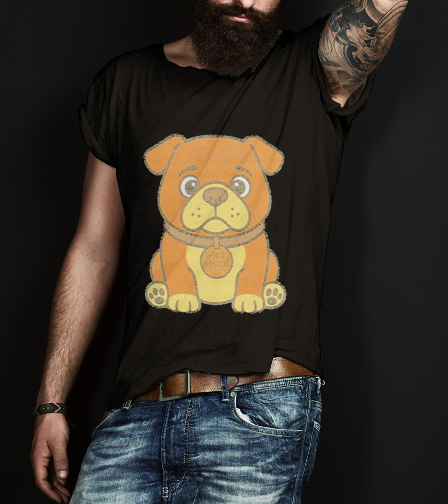 Lewis Hamilton Roscoe Dog +44 T-Shirt