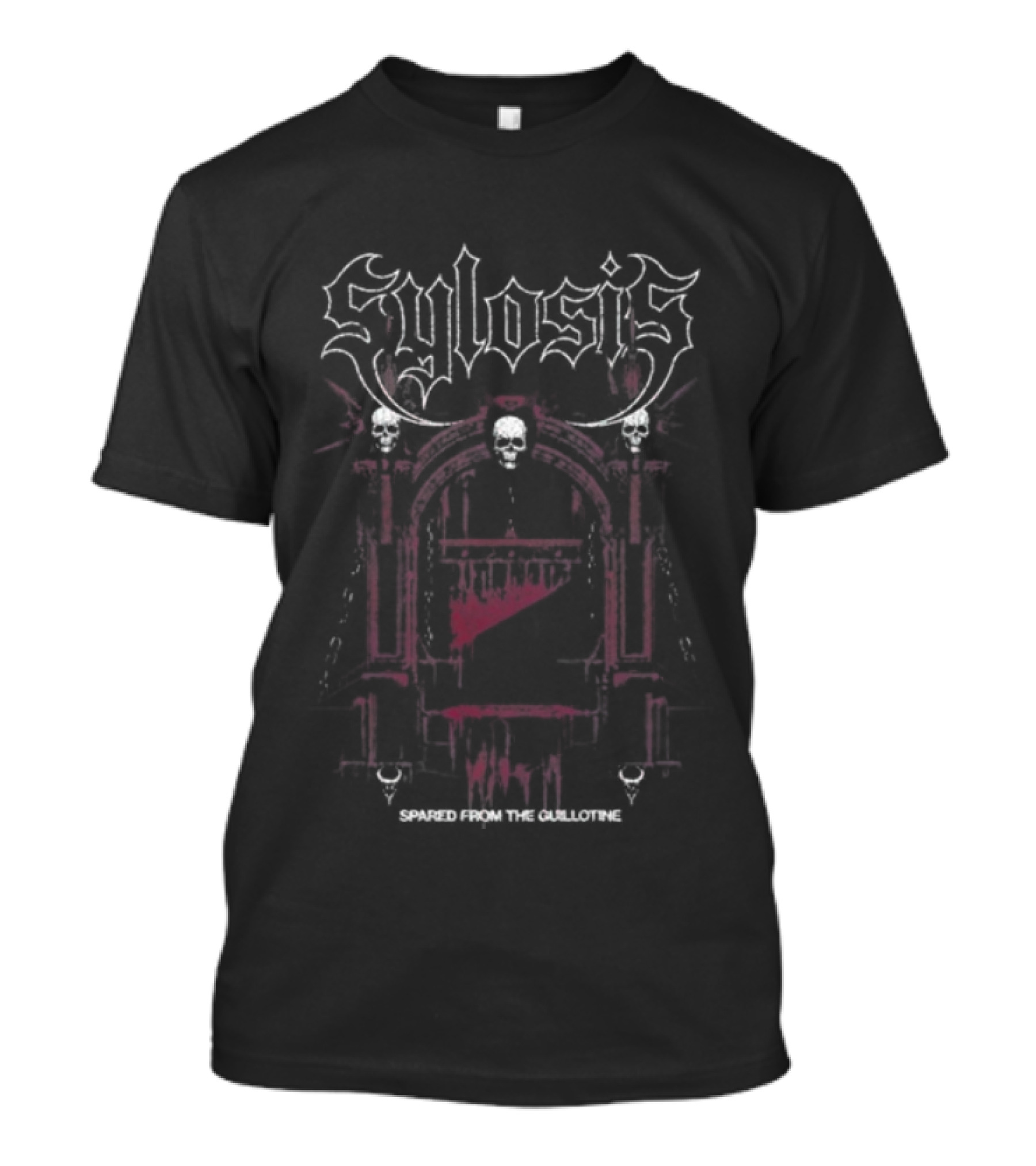 Sylosis Spared From The Guillotine Body And Mind Are Split The New Flesh Cadaverous Imagery T-Shirt