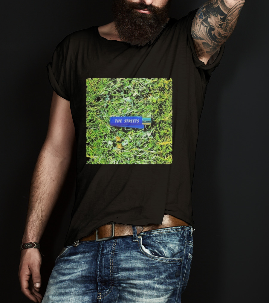 The Streets Blue Lighter On Grass St Andrew T-Shirt