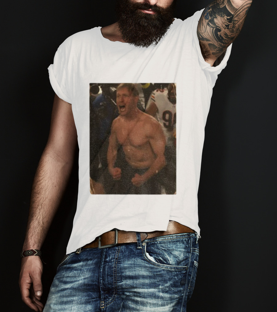 Ben Johnson Victory Vibes Bears Celebration Moment T-Shirt