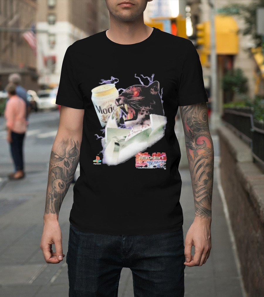 Tekken TAG Tournament Armor King X Modelo 2000 Mamono World PlayStation T-Shirt