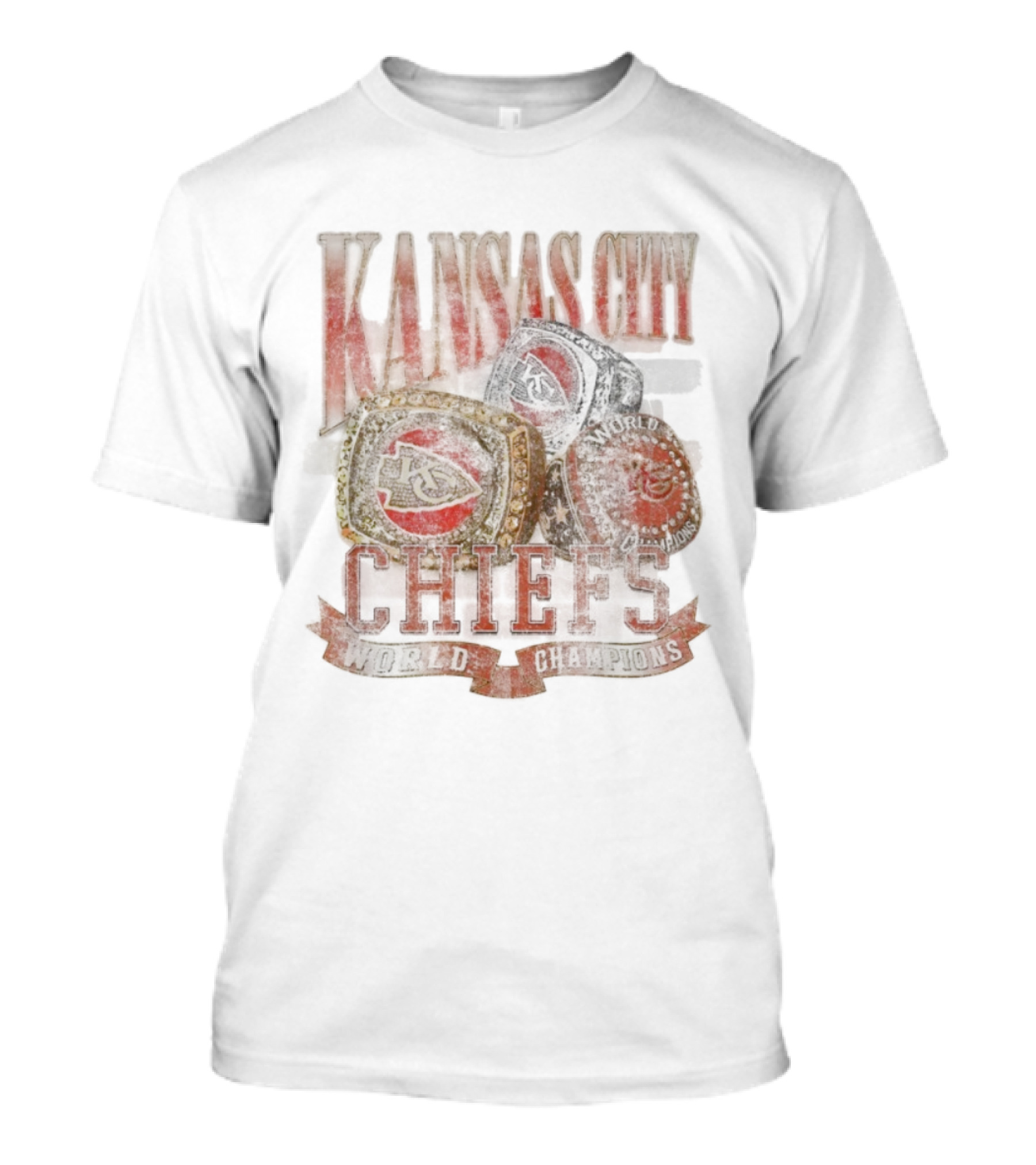 Brittany Mahomes NFL Kansas City Chiefs Super Bowl Rings T-Shirt
