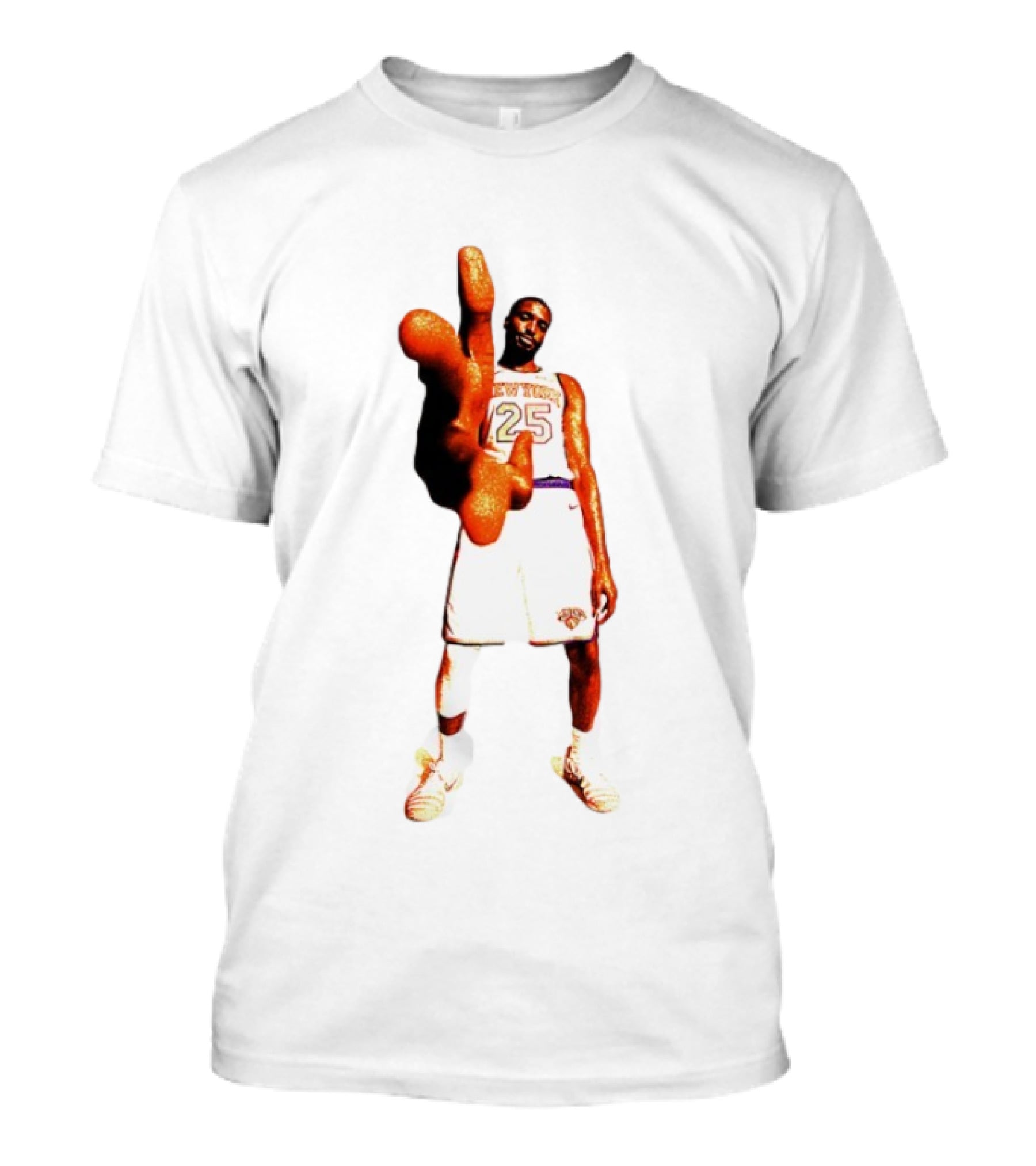 Mikal Bridges 25 New York Knicks Basketball T-Shirt