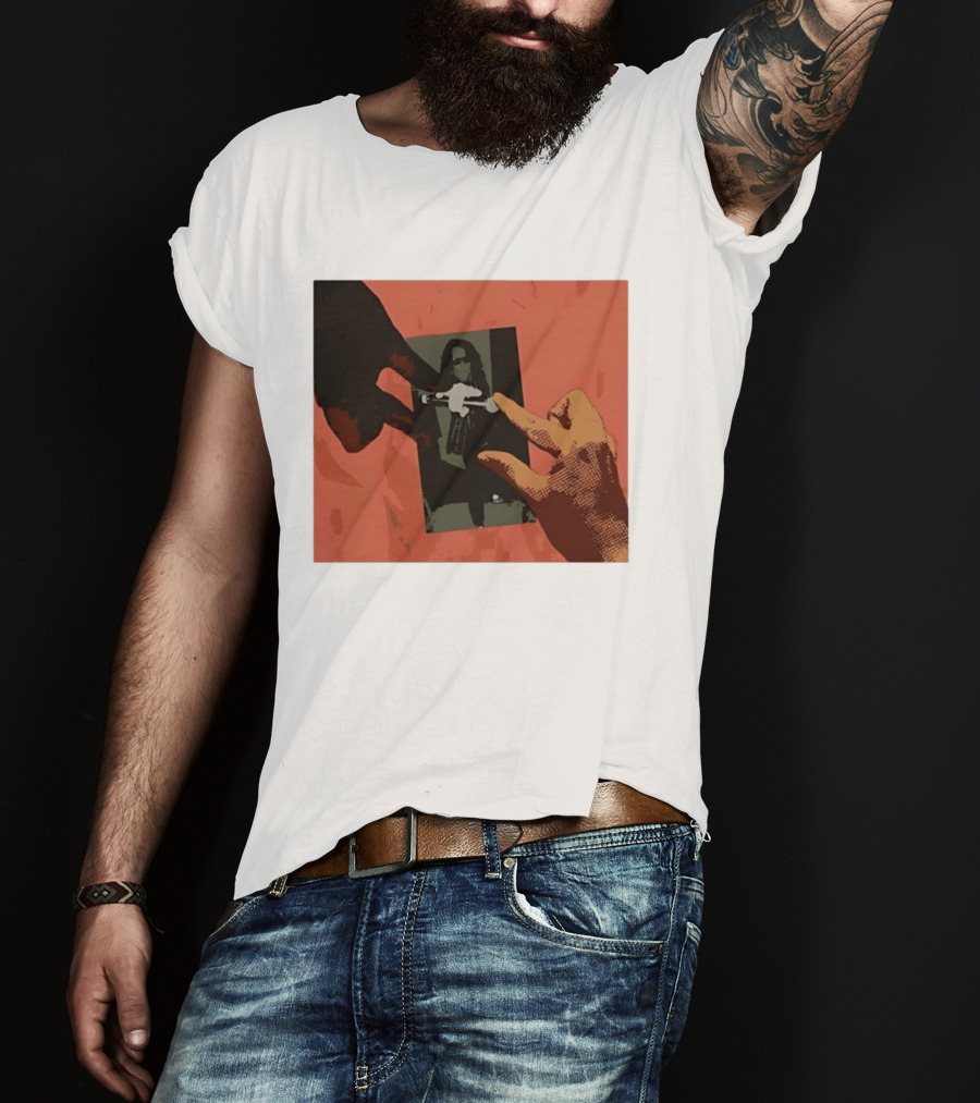 Stephen Pearcy Ratt Attack Retro Music Photo Collage T-Shirt