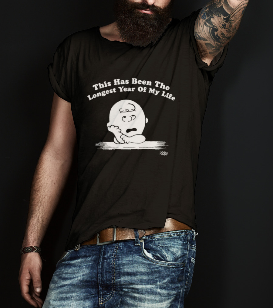 This Has Been The Longest Year Of My Life Charlie Brown The Peanuts Diablo Macabre T-Shirt