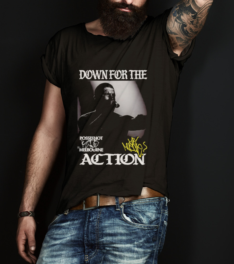DOWN FOR THE ACTION POSSESHOT MELBOURNE HANDSæ T-Shirt