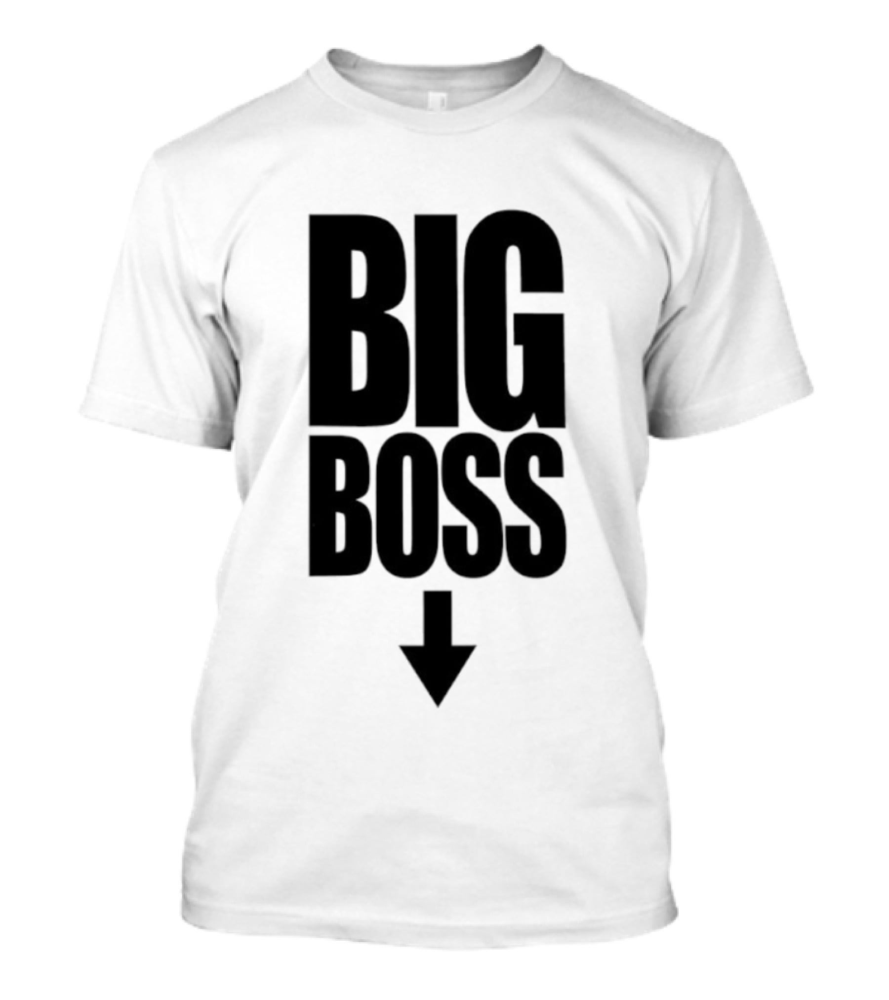 Big Boss Arrow Down Humor Trend T-Shirt
