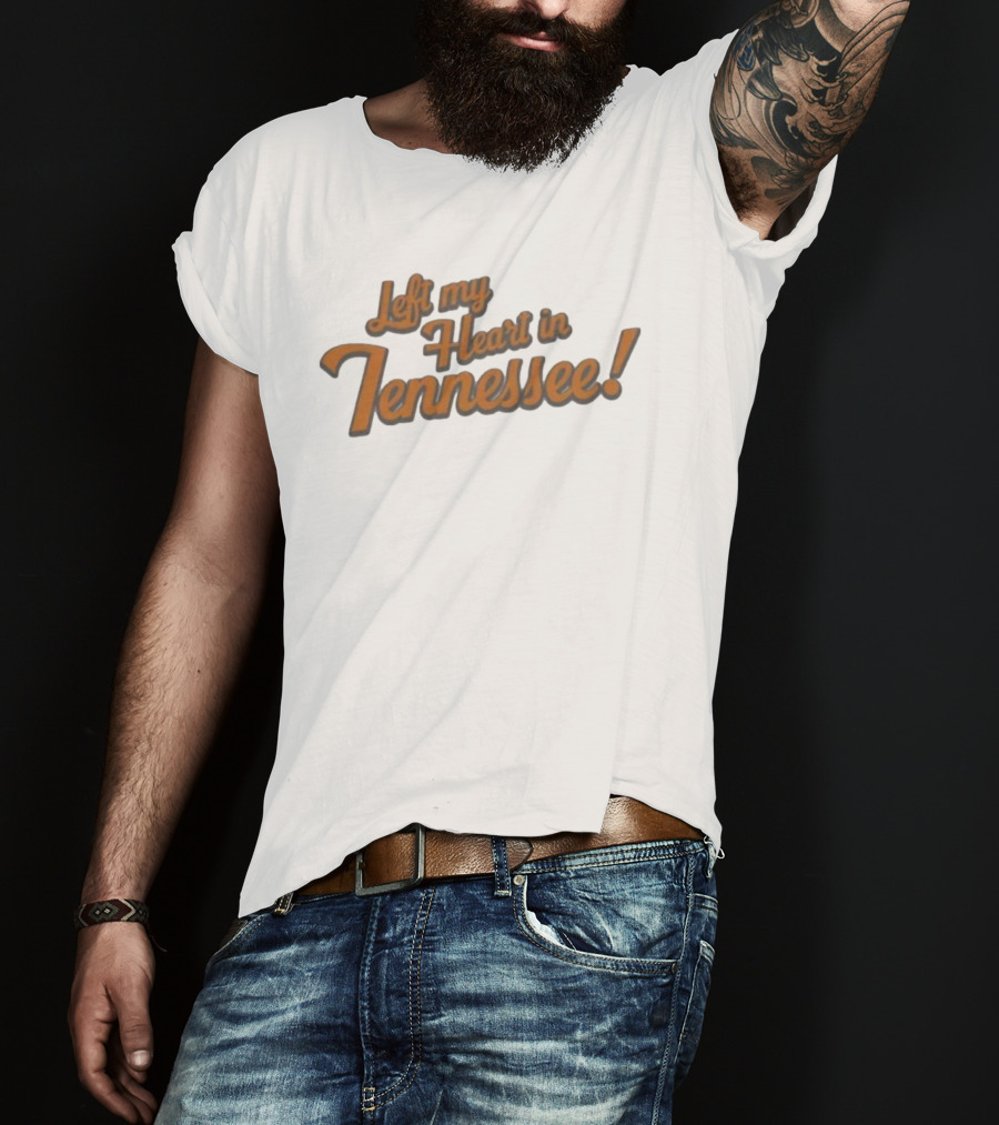 Left My Heart In Tennessee! Vintage Style Nostalgia T-Shirt
