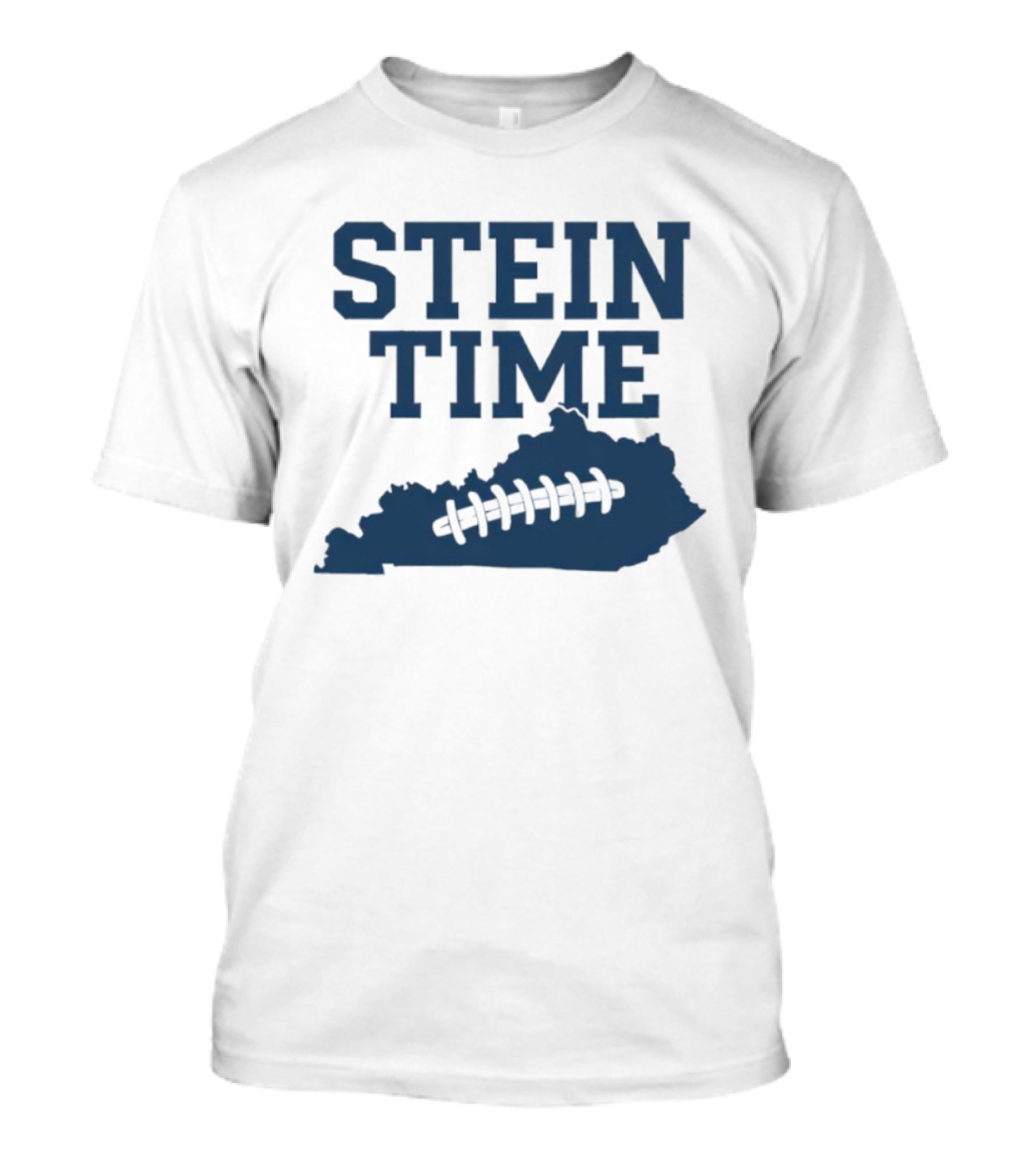 Stein Time Football State Outline T-Shirt