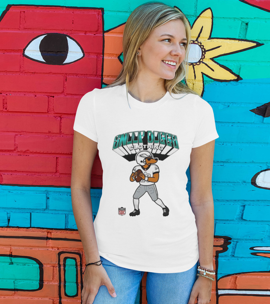 Snoop Dogg Clothing Philadelphia Eagles Football Character SDC T-Shirt