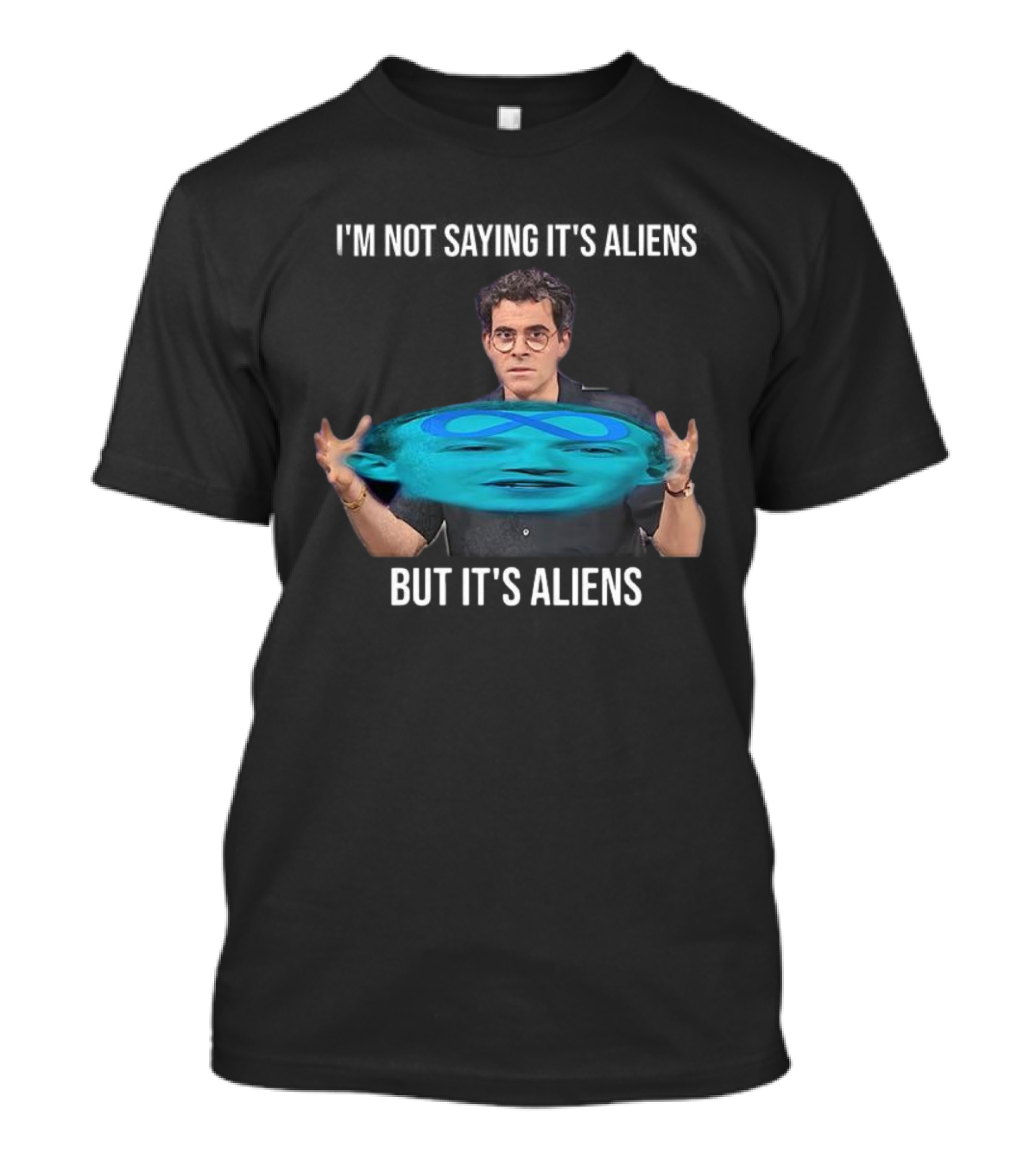 Mark Zuckerberg Memes But It’s Aliens With Infinity Symbol T-Shirt