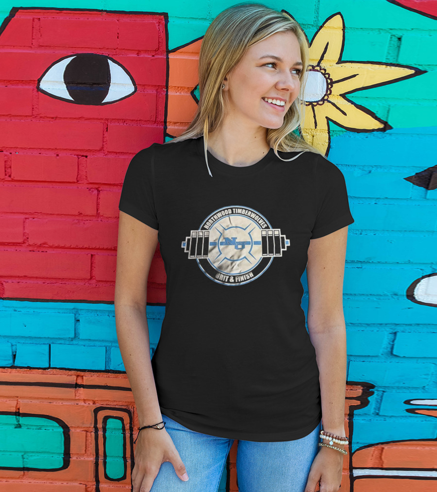 Northwood Timberwolves NU Weightlifting Grit And Finish T-Shirt