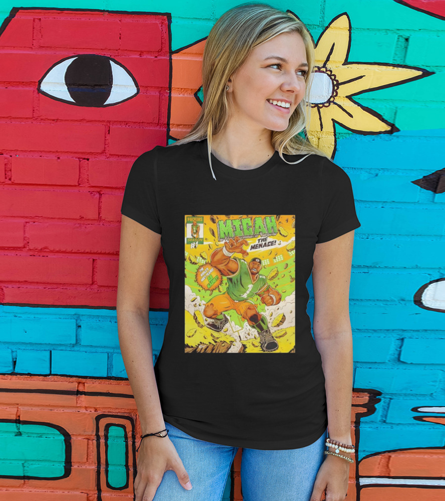 Packers Season #1 Micah The Menace World’s Most Feared QB Magnet T-Shirt