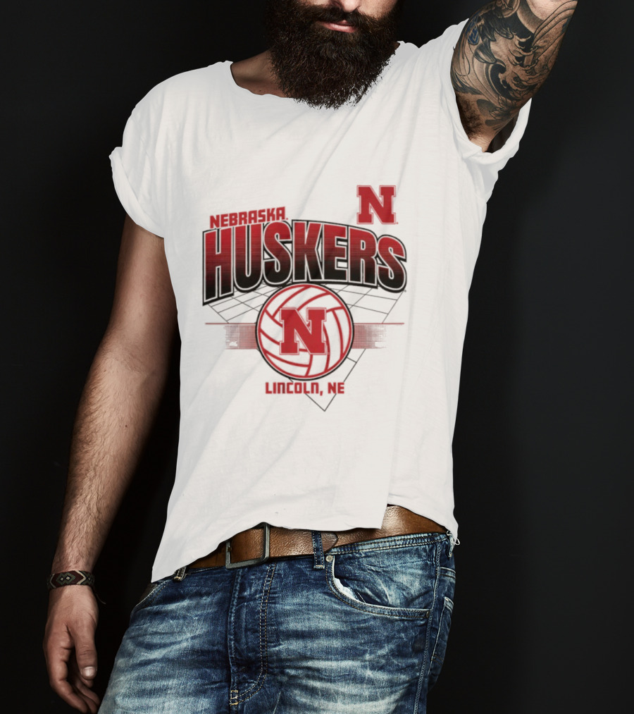 Nebraska Huskers Volleyball Lincoln Nebraska T-Shirt