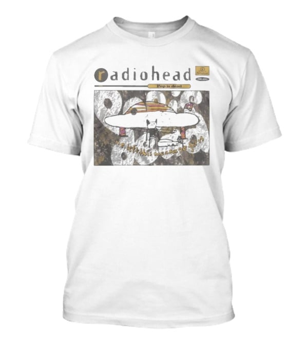 Radiohead Parlophone Pop Is Dead He Left This Message For Us T-Shirt