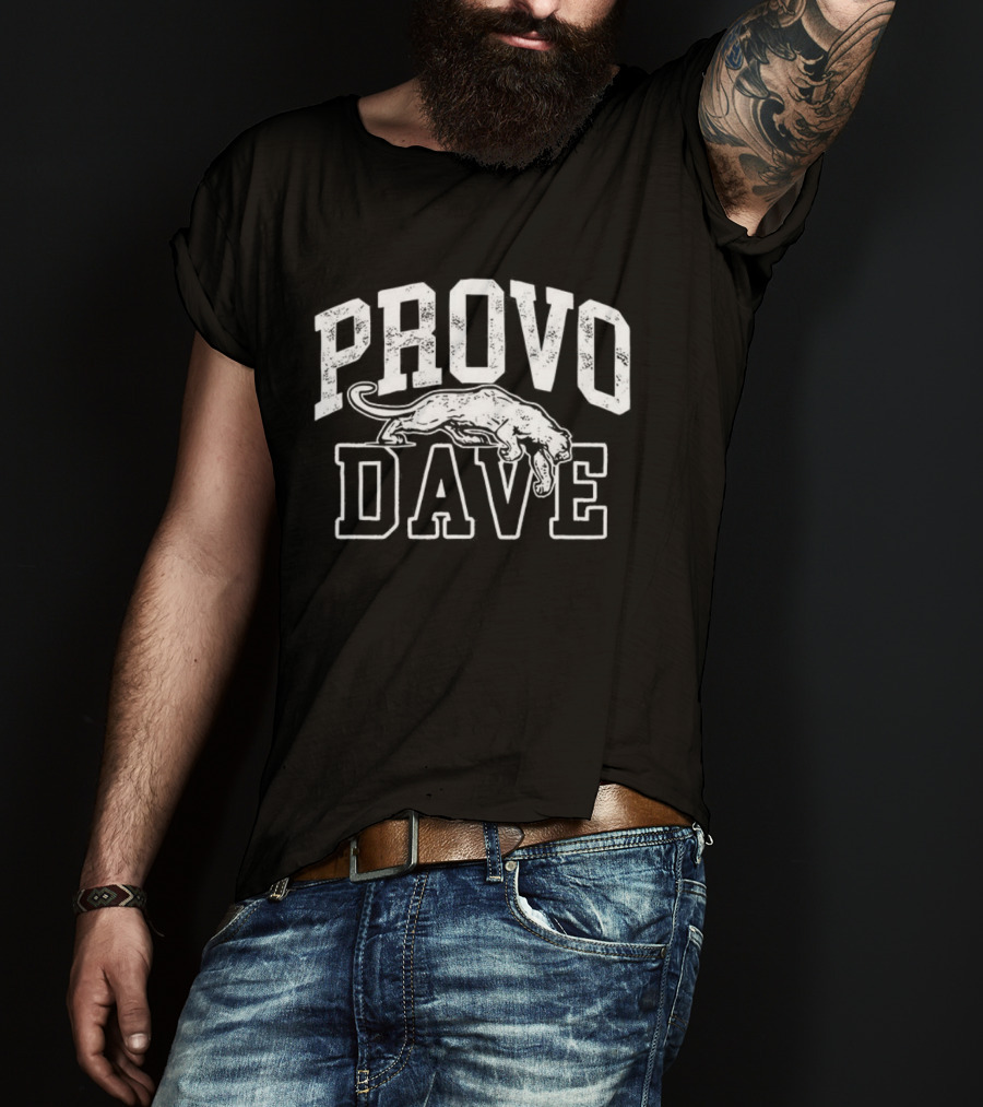 Provo Dave BYU Cougars Spirit Fan Gear T-Shirt