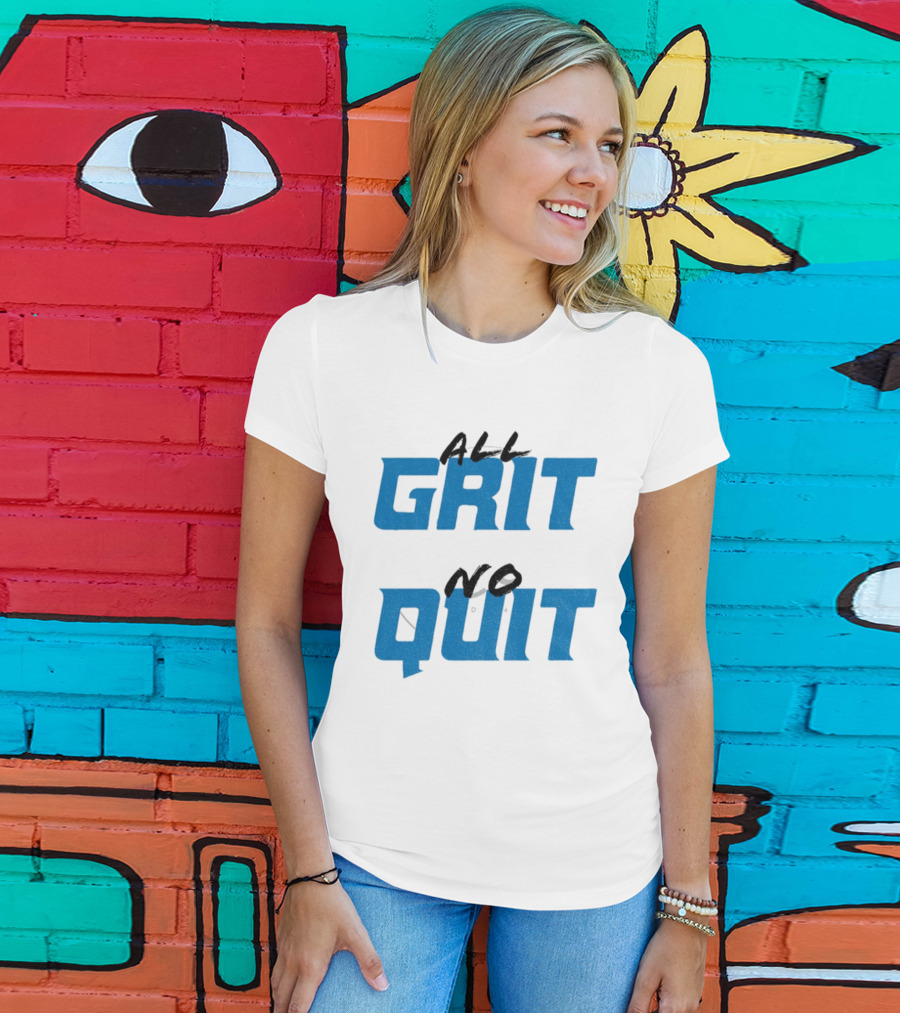 Detroit Lions NFL All Grit No Quit 2025 T-Shirt