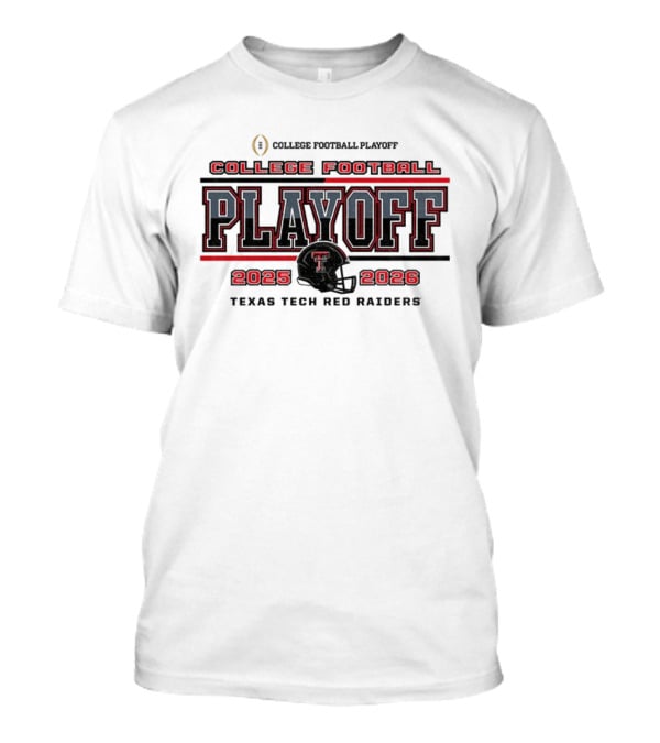 Texas Tech Red Raiders College Football Playoff 2025 2026 Champions T-Shirt