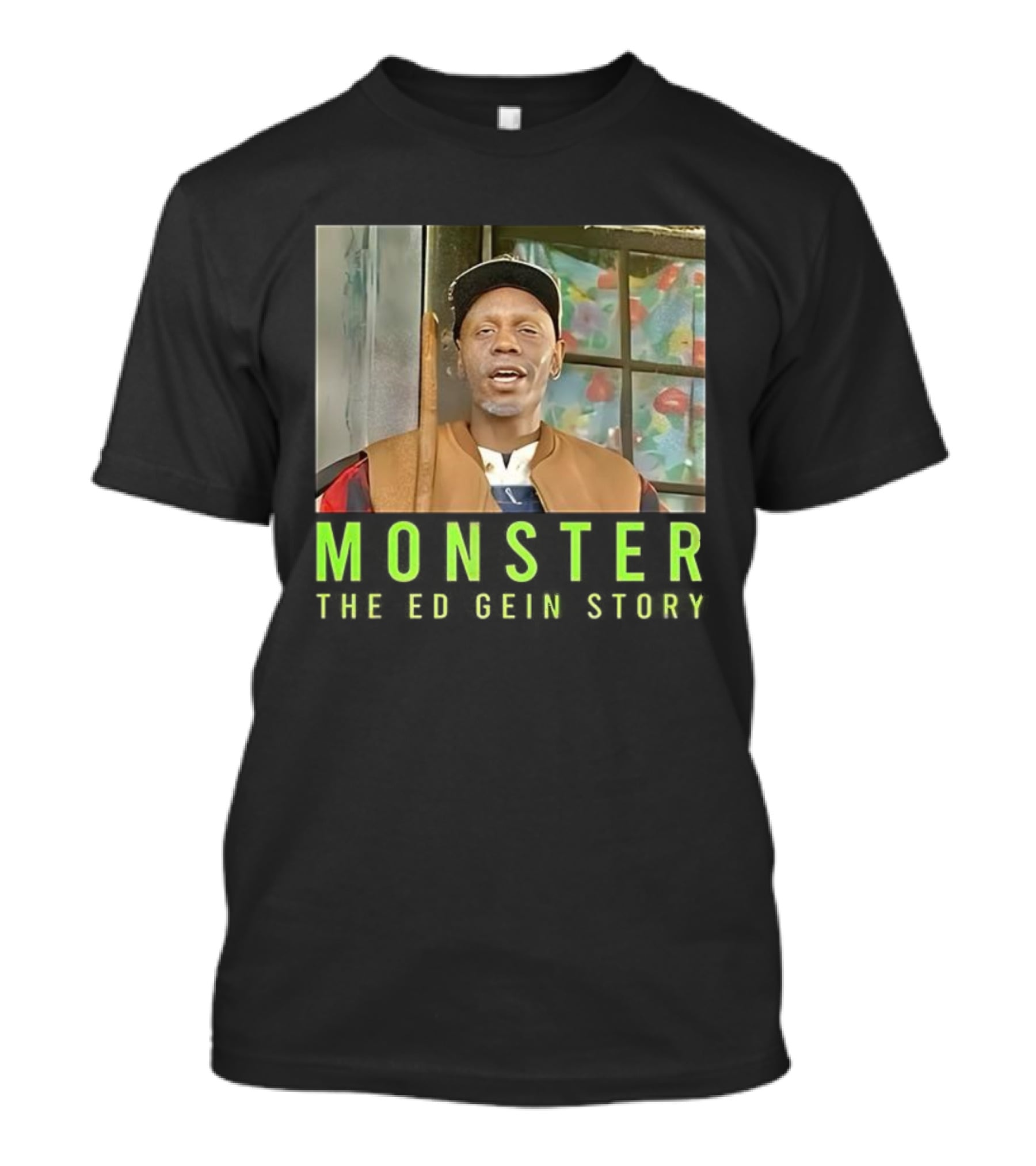 Monster The Ed Gein Story Character Portrait T-Shirt