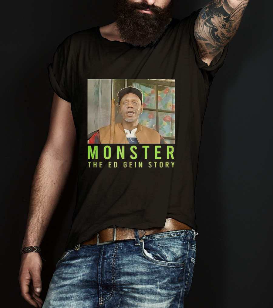 Monster The Ed Gein Story Character Portrait T-Shirt